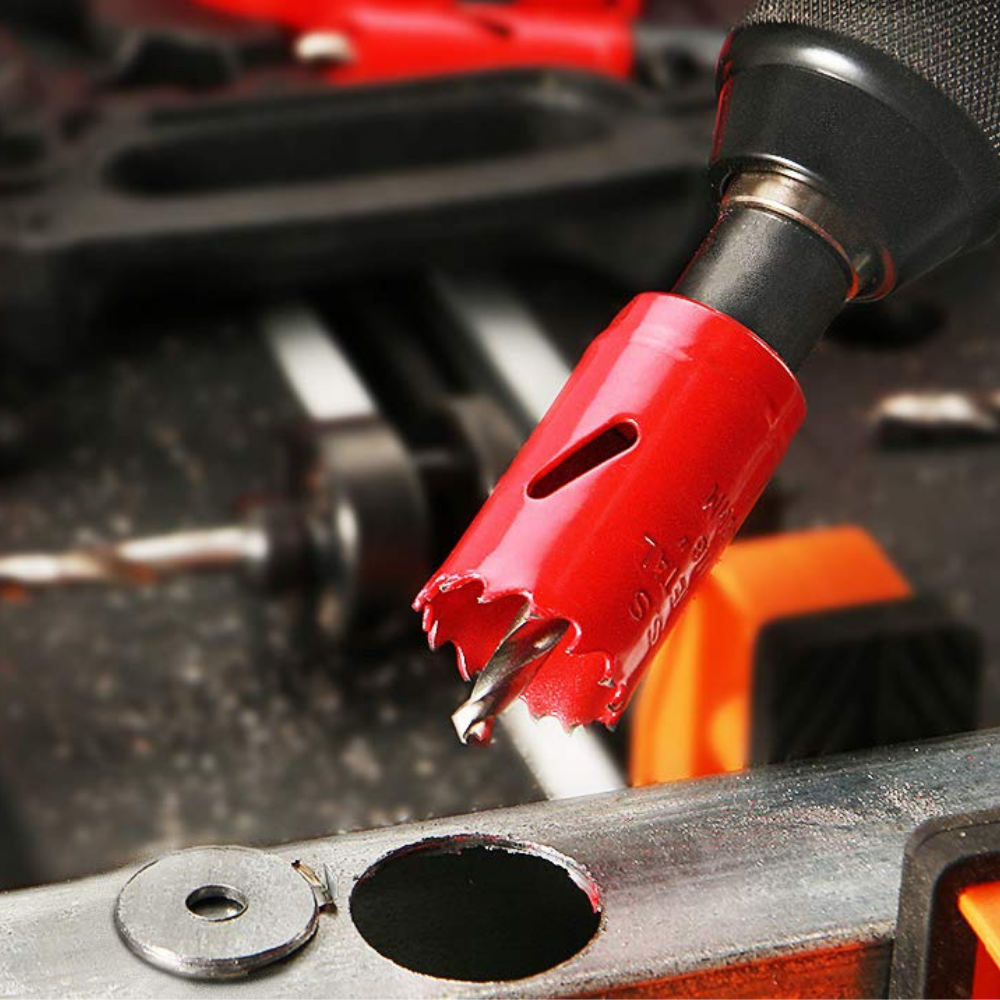 All In One Bi-Metal Hole Dozer Saw Drill Bit Kit 17 pcs