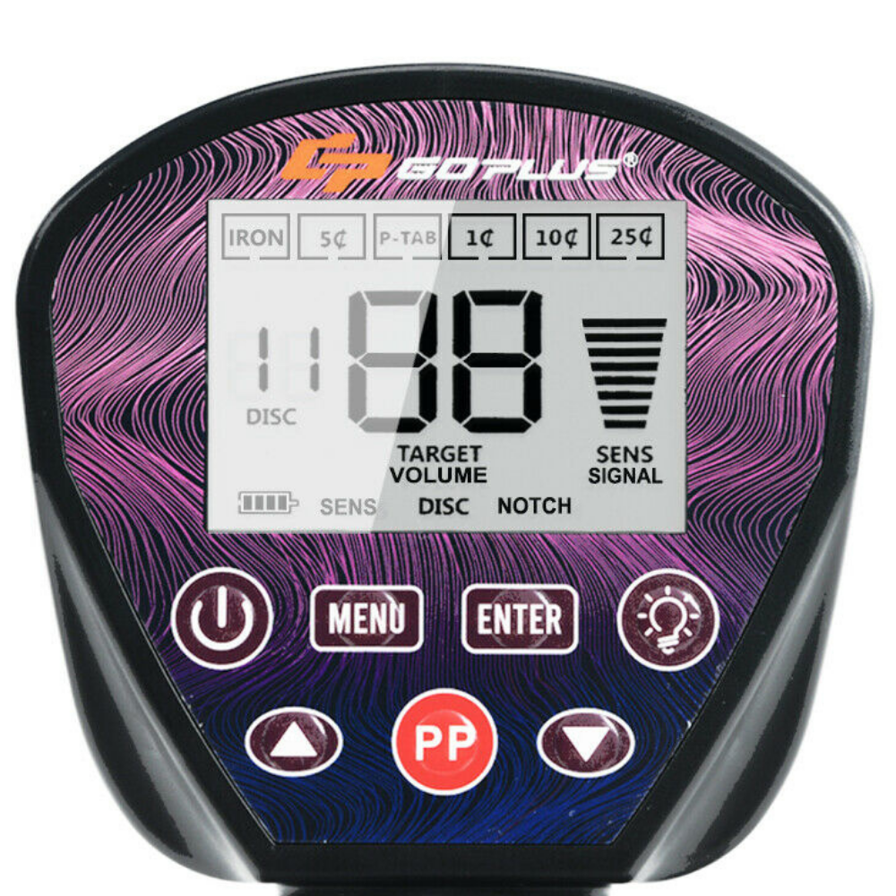 Adjustable High Accuracy Weatherproof Metal Detector Set