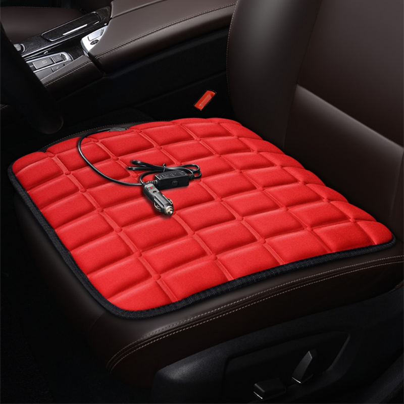 Premium Heated / Warm Car Seat Cover Pad 43×43cm