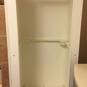 Portable Compact Mobile Home Stand Up Shower Stall Kit 32 in x 32 in