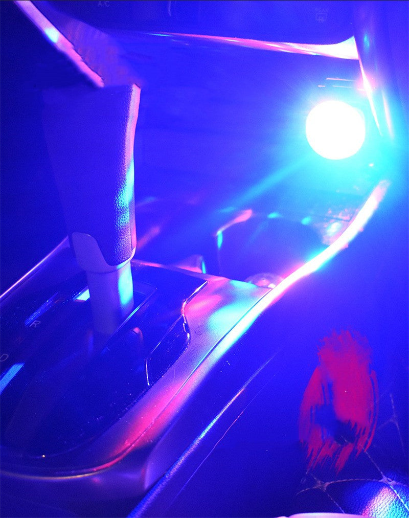 Interior Car LED Ambient Disco Atmosphere Light
