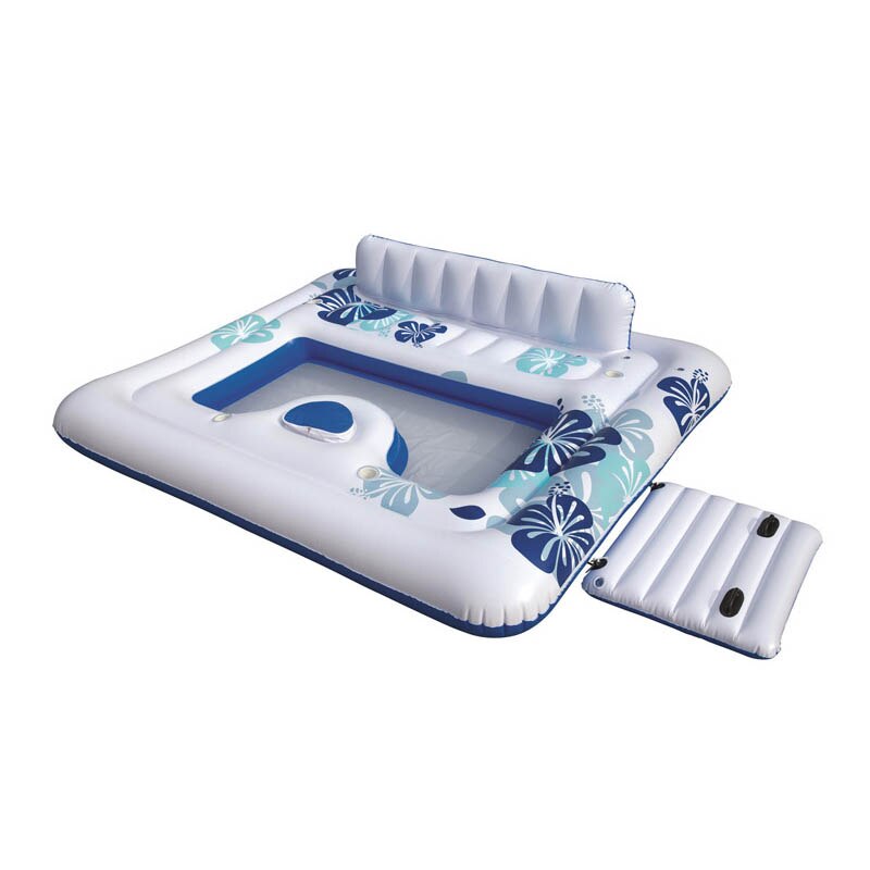 Large Inflatable Party Floating 6 People Island