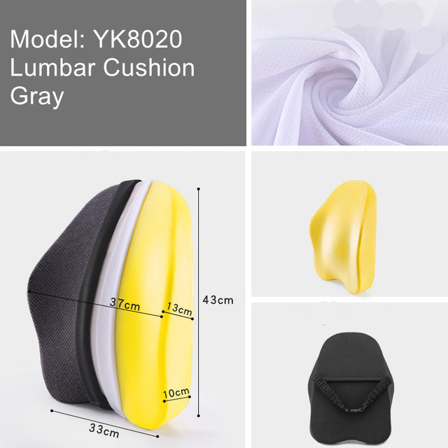 Lumbar Back Support Pillow Cushion For Chairs