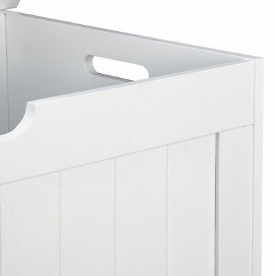 Large Wooden Storage Bedroom Trunk Chest White