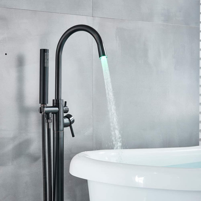 Premium Freestanding Floor Mounted Bathtub Filler Faucet