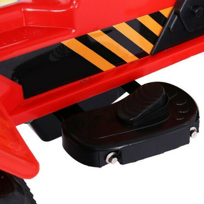 Kids Electric Ride On Tractor Toy With Trailer