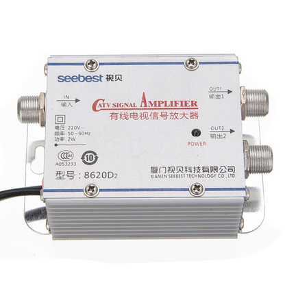 Universal HDTV Digital Antenna Signal Amplifier / Booster 20dB