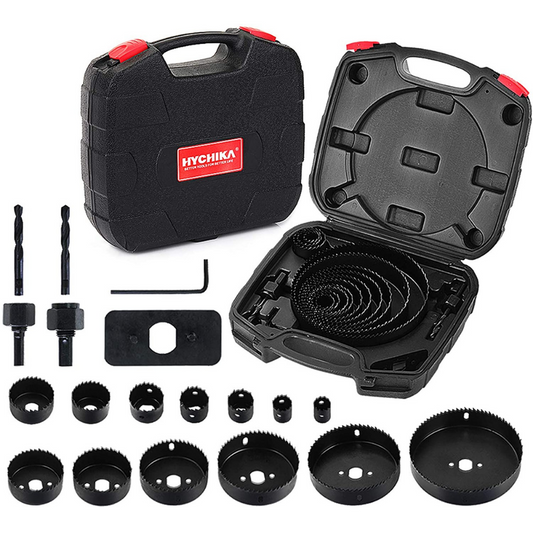 Ultimate Hole Dozer Saw Drill Bit Kit 19 pcs