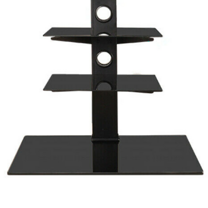 Tall Universal Swivel TV Stand With Storage Shelves 32" - 65"