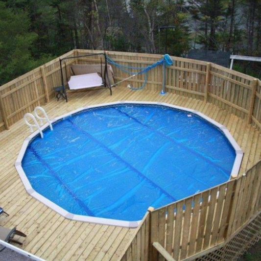 Deluxe Above Ground Solar Pool Blanket Bubble Cover