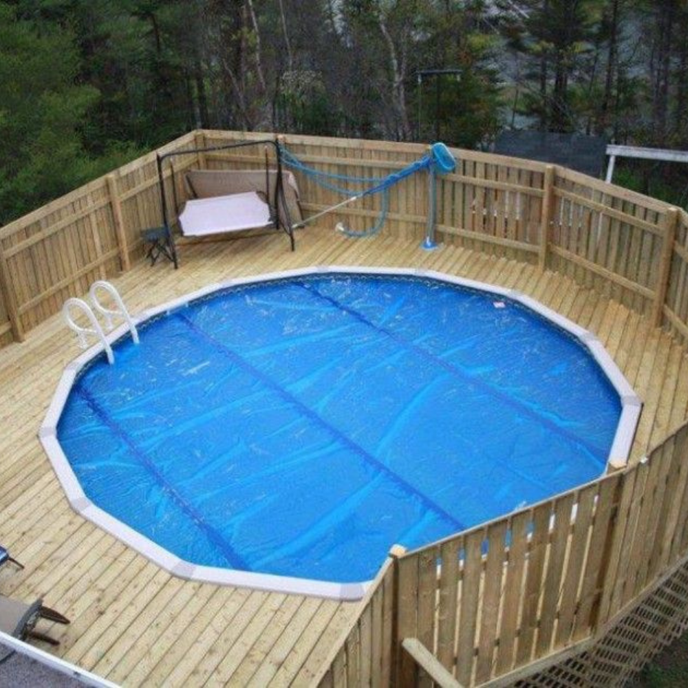 Deluxe Above Ground Solar Pool Blanket Bubble Cover