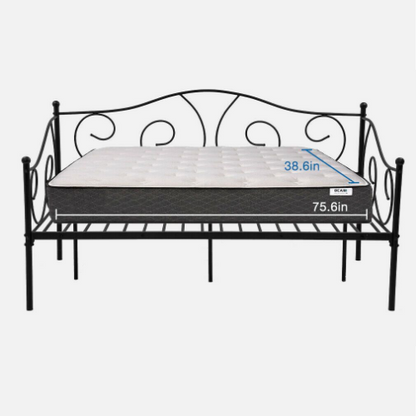 Large Full Sized Twin Metal Daybed Frame