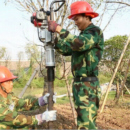 Portable Gas Powered Hydraulic Post Pounder Hole Driver 2.3HP