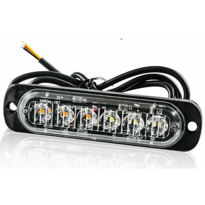 Powerful LED Truck Emergency Amber Strobe Light Bars