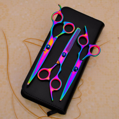 Premium Hair Cutting Scissors And Comb Set.