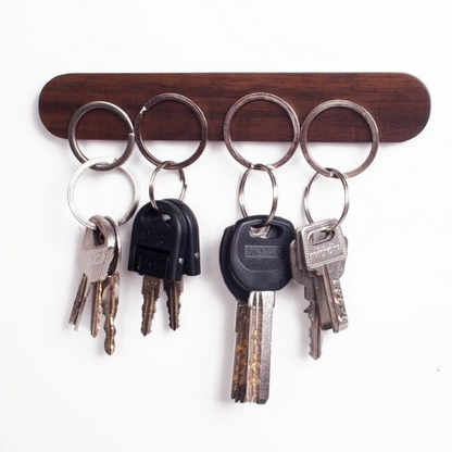 Wall Mounted Wooden Key Holder