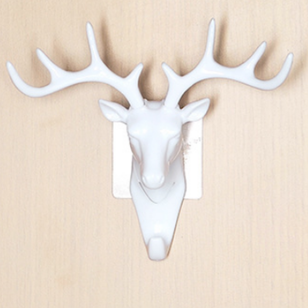 Deer Head Key Holder Hooks For Wall