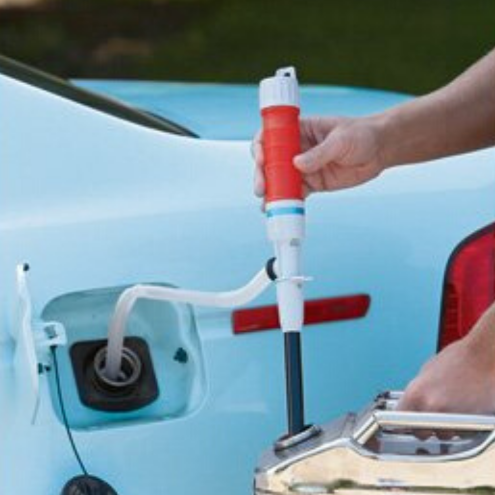 Portable Fluid Transfer Pump For Fuel And Water