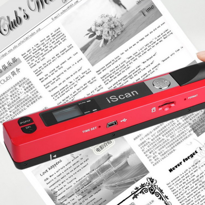 Handheld Portable Document Scanner