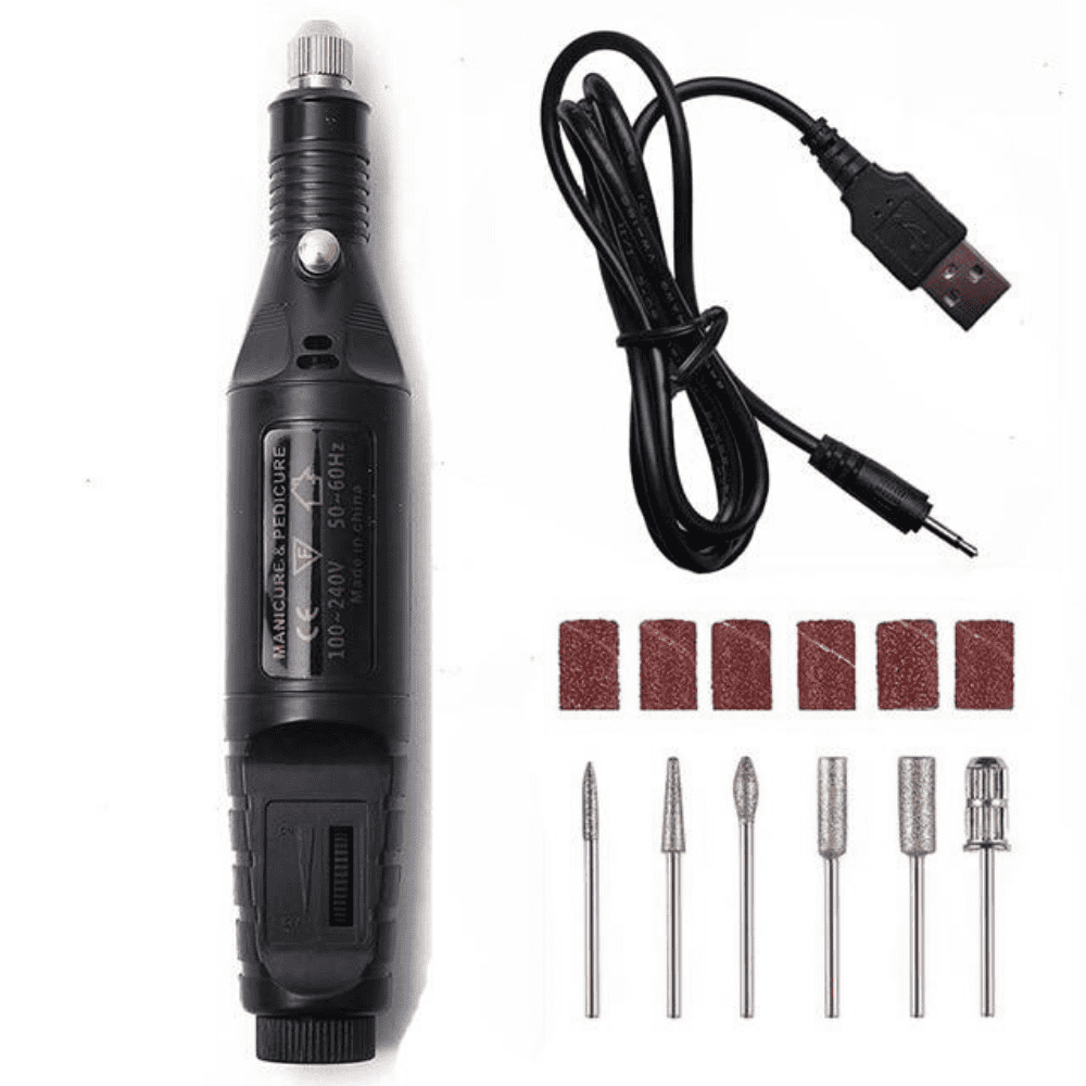 Portable Electric Nail File Drill Machine Kit.