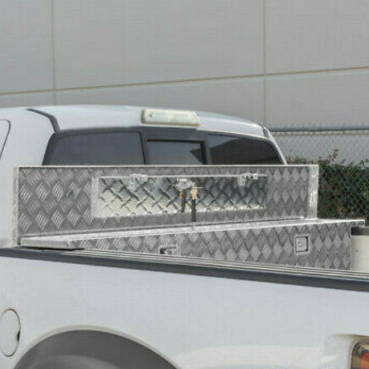 Heavy Duty Full Size Crossbed Truck Bed Tool Storage Box 71"