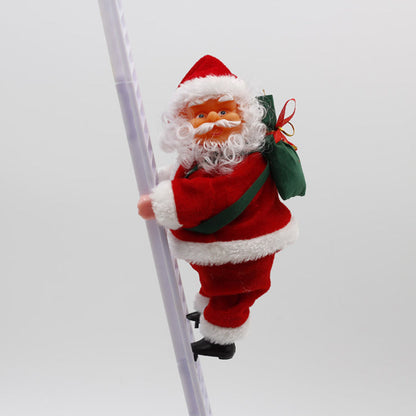 Climbing Santa Ladder Christmas Toy