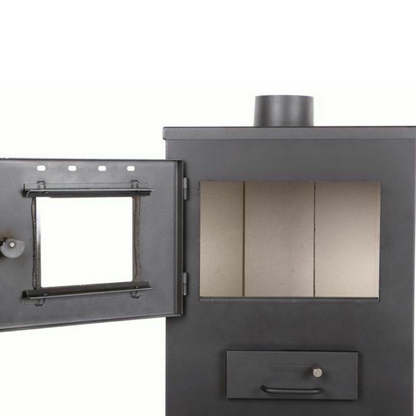 Freestanding Multifuel Modern Wood Burner Stove