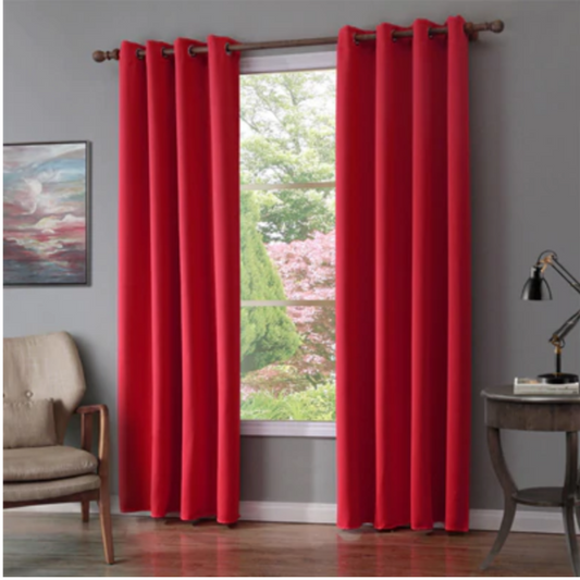 Room Darkening Sun Light Blocking Blackout Curtain