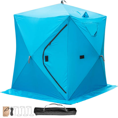 Portable Heavy Duty Pop Up Ice Fishing Shelter Shanty