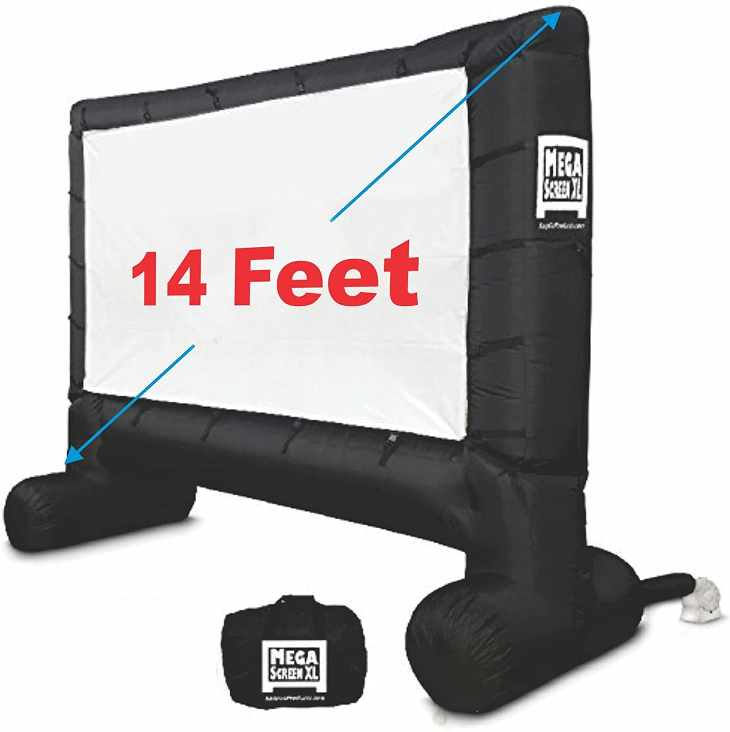 Inflatable Outdoor Blow Up Movie Projector Screen 14 FT