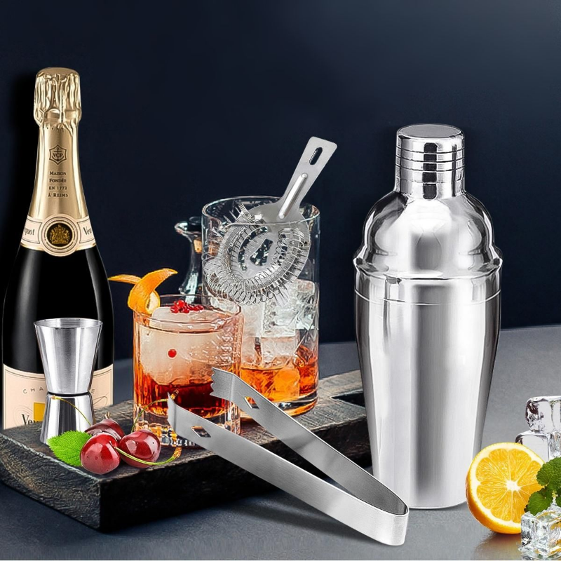 All In One Cocktail Shaker Bartender Kit 10 pcs