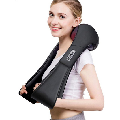 Heated Electric Neck And Back Massager.