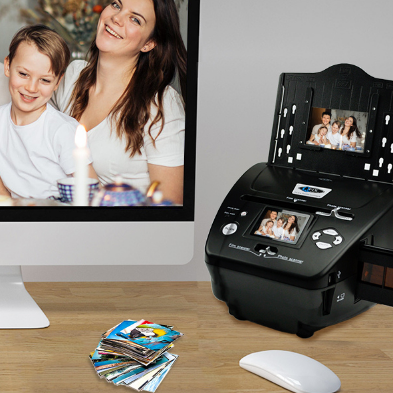 Premium 4 in 1 Negative Photo Film Slide Scanner