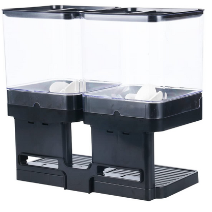 Double Dry Food / Cereal Dispenser Set