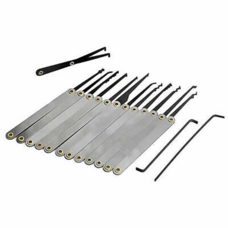 Ultimate Beginners Lock Picking Tool Set 15 pcs