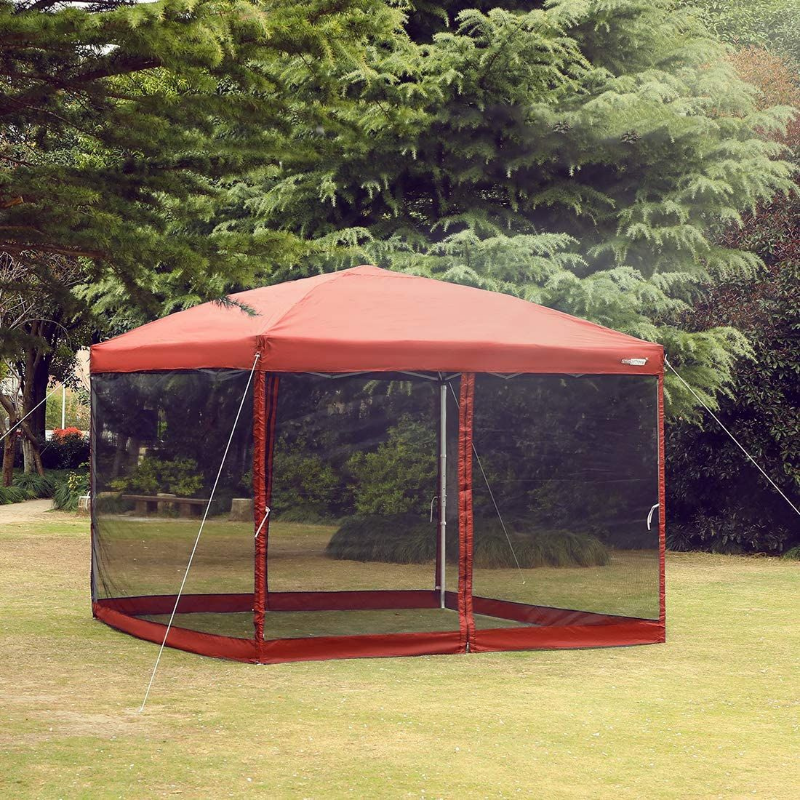 Large Pop Up Screen House Room Tent