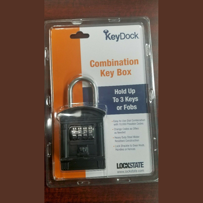 Heavy Duty Portable Combination Door Key Lock Box Safe