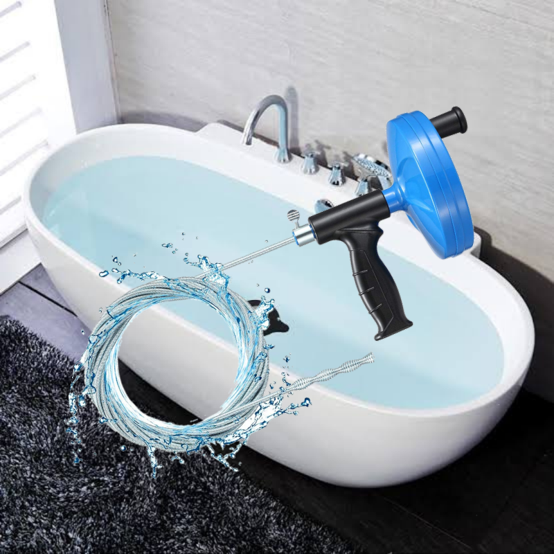 Long Plumbing Drain Cleaner Toilet Auger Snake 25FT