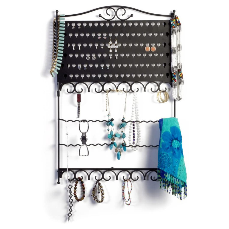 Premium Wall Mounted Jewelry Organizer Storage