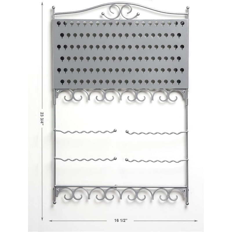 Premium Wall Mounted Jewelry Organizer Storage