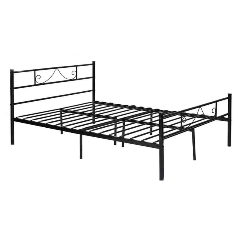 Premium Black Platform Metal Bed Frame