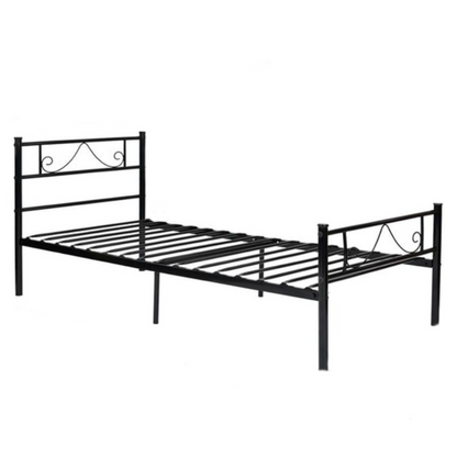 Premium Black Platform Metal Bed Frame