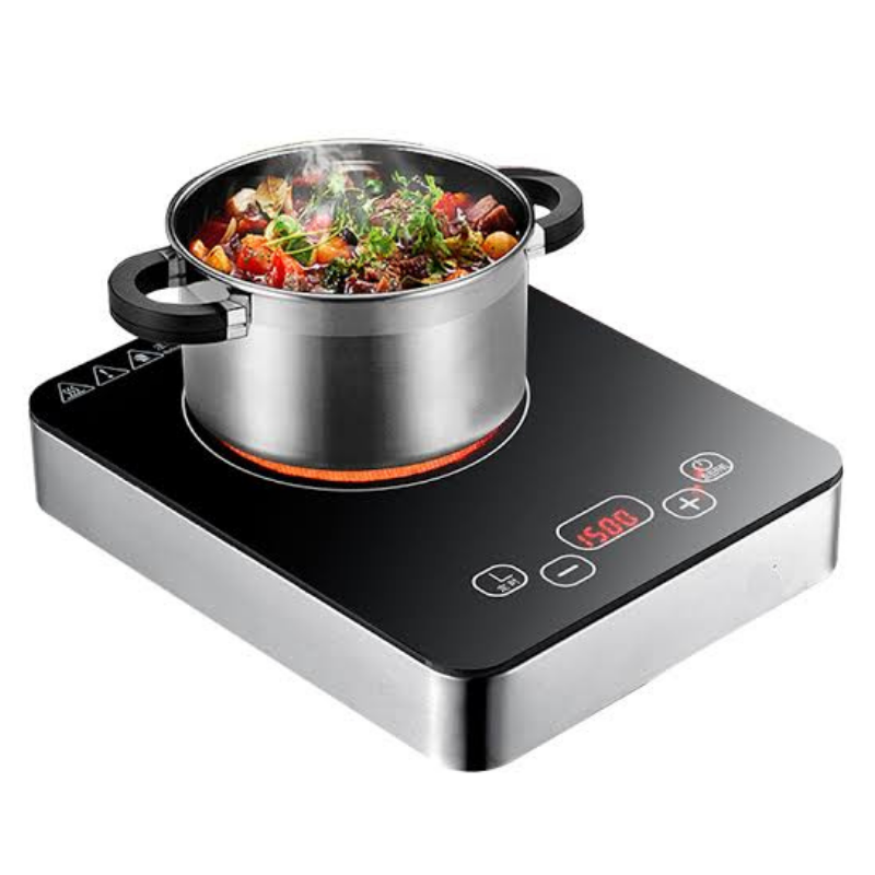 Portable Small Electric Induction Cooker With Single Burner 9.8in