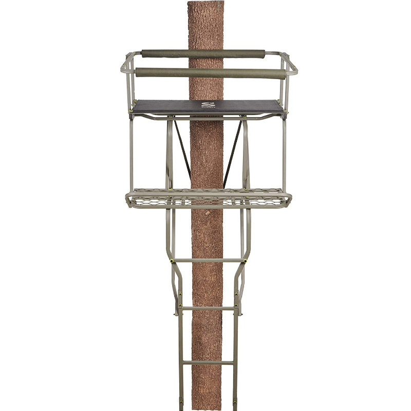 Heavy Duty Two Man Ladder Deer Tree Stand 13"