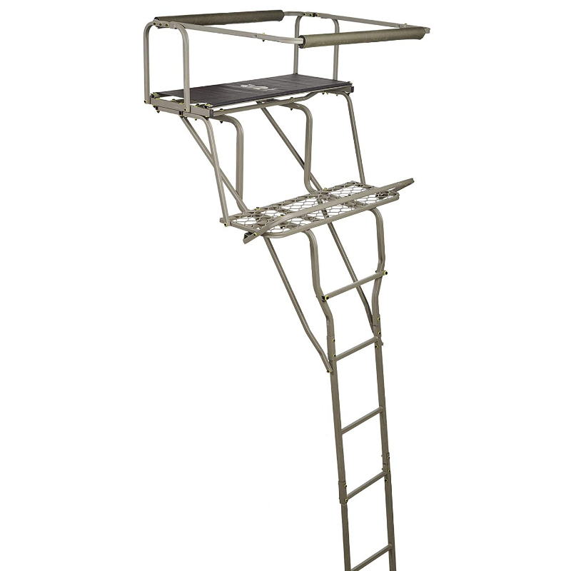 Heavy Duty Two Man Ladder Deer Tree Stand 13"