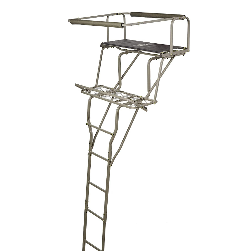 Heavy Duty Two Man Ladder Deer Tree Stand 13"