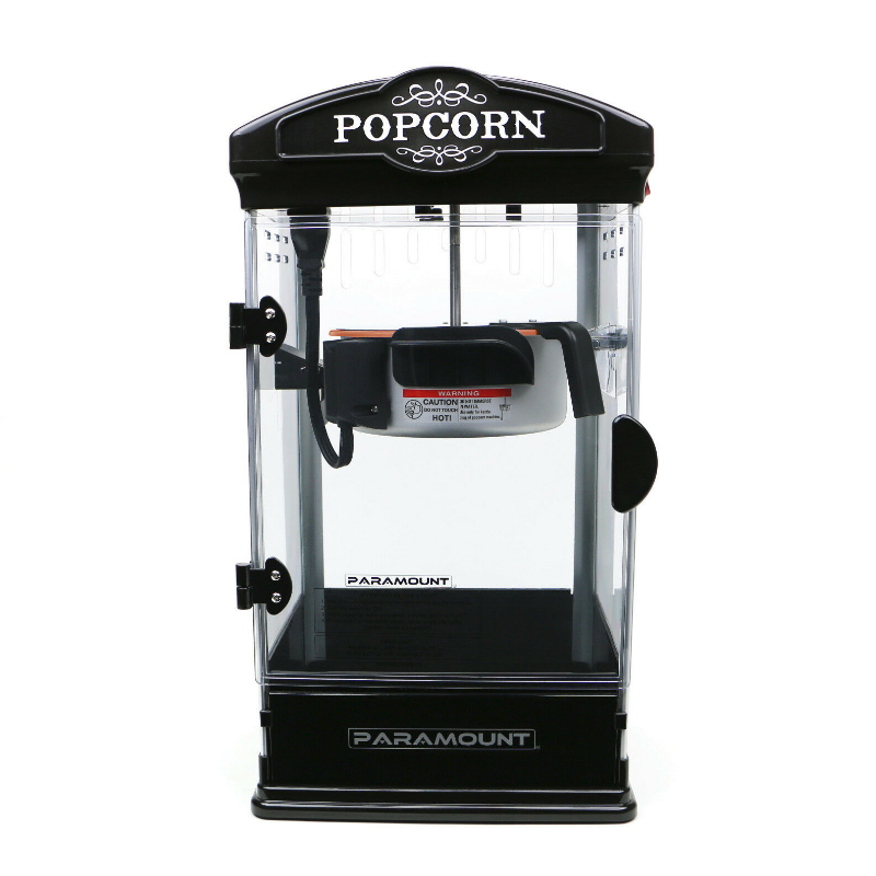 8 oz Home Tabletop Popcorn Making Machine Black