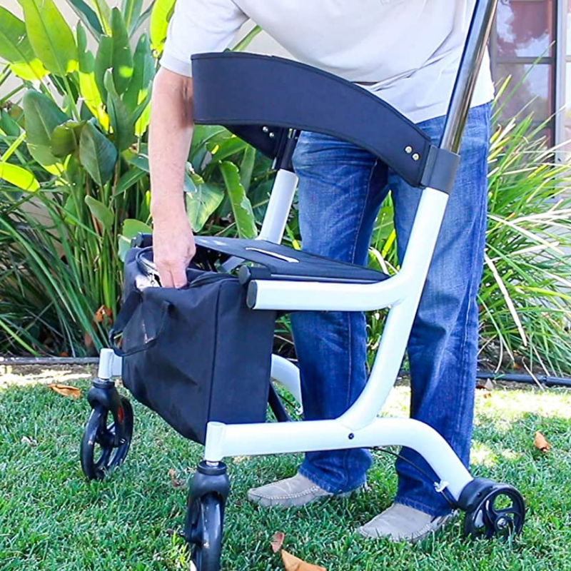 Heavy Duty Standing Upright Walker With Seat