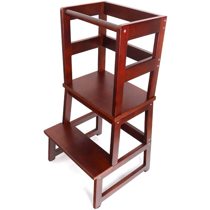 Heavy Duty Kids Kitchen Learning Helper Step Stool Tower