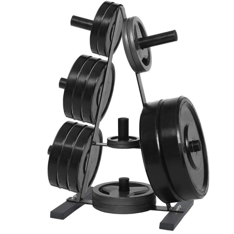 Heavy Duty Bumper Plate Storage Weight Tree Rack